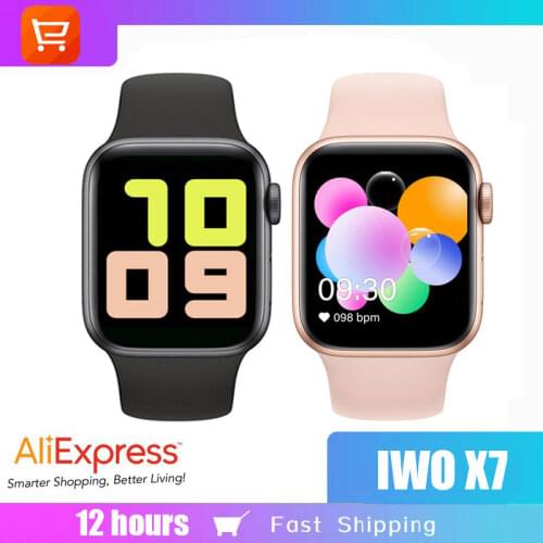 IWO Smart Watch X7 Series 6 Men Women Bluethooth Call Heart Rate Fitness Tracker Sport IP67 Waterproof SmartWatch PK T500Plus X8
