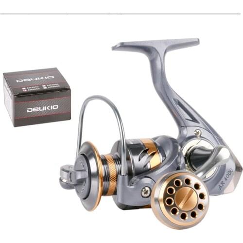 Spinning Reel Fishing Reel Metal Knob Metal Large-capacity Spool Rock Sea Fishing Reel