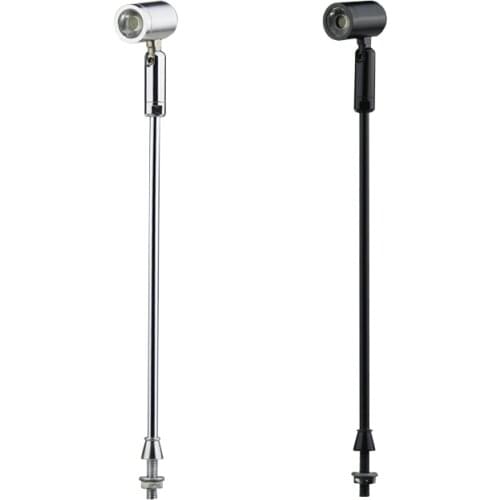 1W 3W LED Picture Spot lights Desk Lighting Stand Pole Lamp Spotlight Jewelry/Phone Store Showcase Display Silver/Black Shell