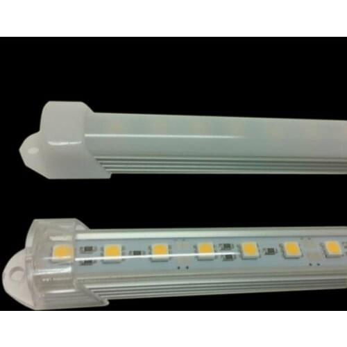 0.5m DC 12 V LED Bar Light Strip Hard Article SMD5050 Rigid Ruban Not waterproof IP20 50cm 19.68inch 36leds Lamp with Cover