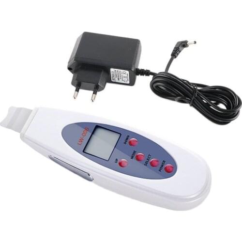 DZYTEK Ultrasonic Face Skin Scrubber Facial Cleaner Peeling Vibration Blackhead Removal Exfoliating Pore Cleaner Tools