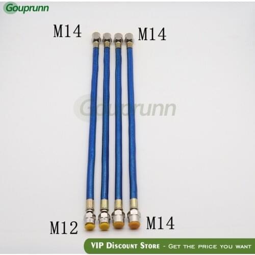 Resistant pressure 2500bar high pressure diesel pipe of 45CM, tube for Bossch Densso and Delphii common rail test bench