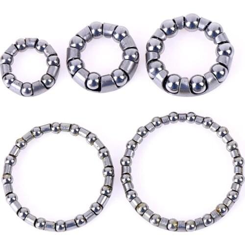 Bicycle Headset Steel Balls Bowl Group Set Frame Front Fork Rear Pearl Retainers Cycling Headset Bearing Parts Tools