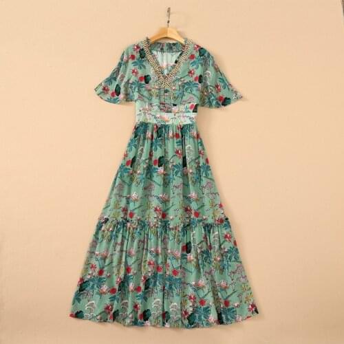 Yanluofsh Green Summer Dresses