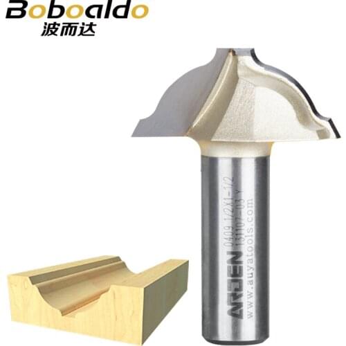 1pcs Decorative Ogee Bits Classic Plunge Cutter Bits Arden Router Bit