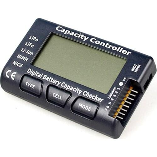1S-7S Multifunctional Digital Battery Capacity Checker Battery Tester For Quadcopter Multicopter / Rc Racing Drone Accessories
