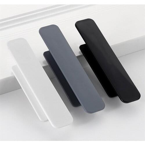 2x Paste Multi-purpose Handle Home Rectangular Handle Glass Door And Window Sliding Door Push-pull Auxiliary Door Handle Safety