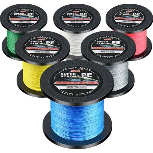 500M PE Fishing Line Japanese Durable Monofilament Rock Sea Fishing Line Thread Bulk Spool All Size 0.4 To 8.0