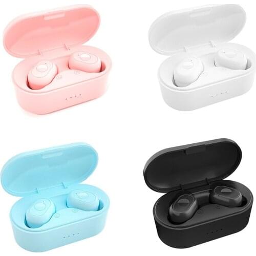 Y80 Wireless Earphone Waterproof Bilateral Stereo Bluetooth Headphones Volume Control Ergonomic Design Lightweight Headsets