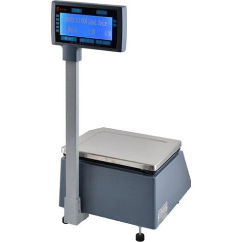 RLS1000 digital price computing scale label printer digital weighing scale