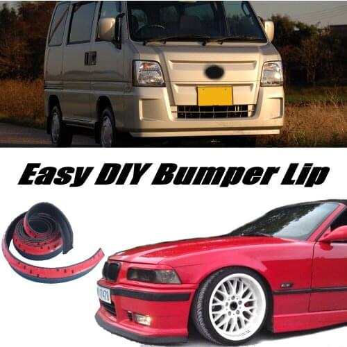 NOVOVISU Bumper Lip Deflector Lips For Subaru Sambar 1998~2012 Front Spoiler Skirt For Car Tuning View / Body Kit / Strip