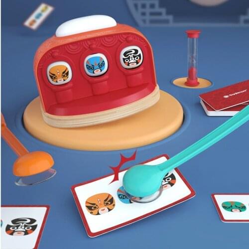 Montessori Kids Toys Face-changing Find Picture Logical Thinking Game Parent-child Interaction Children Puzzle Board Games Gift