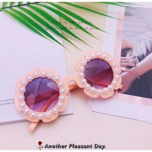 Kids Sunglasses Grils Lovely Round Street Beat Baby Sunglasses Toddler Infant Outdoor Beach UV Protection Eyewear Accessories