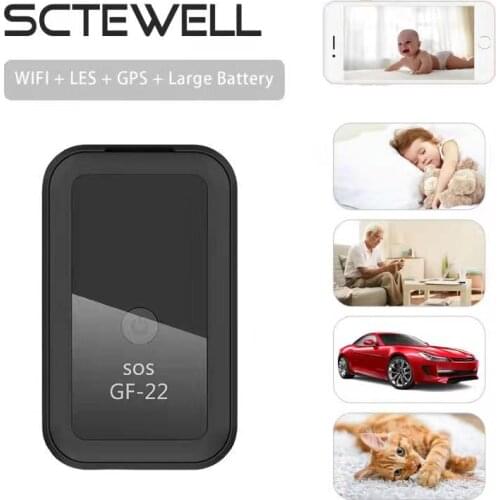 GF22 Magnetic Mini Car Tracker GPS Locator Real Time Tracking Locator Device Magnetic GPS Tracker Real-time Vehicle Locator