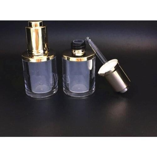 Makeup Tools 10ml Acrylic Dropper Bottle oil bottle Cosmetic Packaging Sample Display Container new