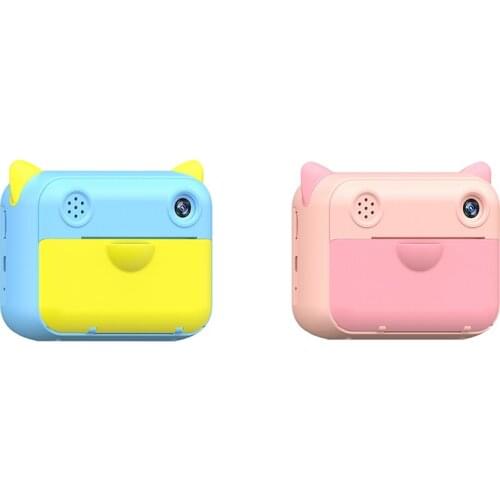1080P HD Instant Print Camera with Thermal Photo Paper Digital Video Camera Best Birthday Gift for Kids