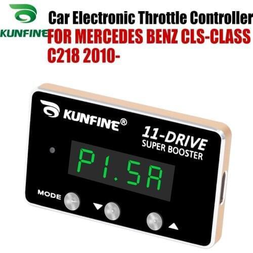 KUNFINE Car Electronic Throttle Controller Racing Accelerator Potent Booster For BENZ CLS-CLASS C218 2010-After Tuning Parts