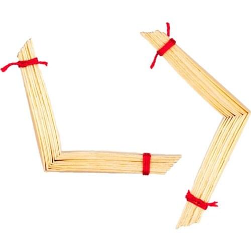 Pack of 20 Novelty DIY Oboes Reeds Cane Bundle Gouged Folded Shaped