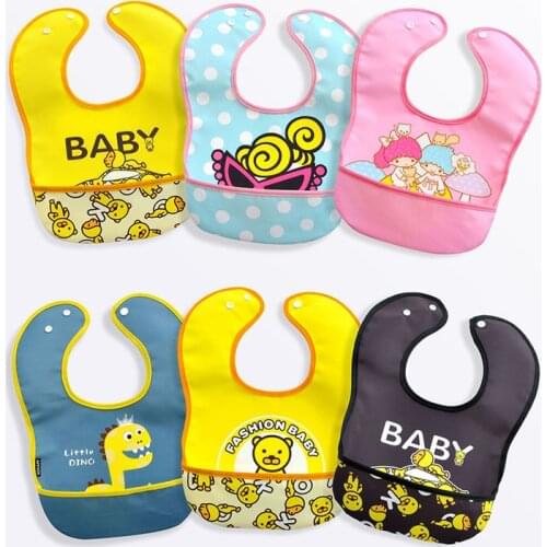 Baby products male and female newborn baby bib saliva accessories newborn feeding silicone Bib silicone chest waterproof bucket