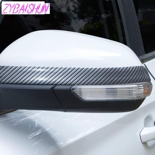 Stickers 5D carbon fiber rubber stowage sill protector Goods for Opel Astra VAUXHALL MOKKA Zafira Insignia Vectra Antara