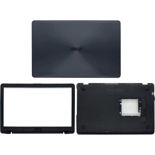 NEW For Asus X542 X542UR X542UQR X542UN X542UQ Laptop LCD Back Cover/Front Bezel/Bottom Case Computer Case Black