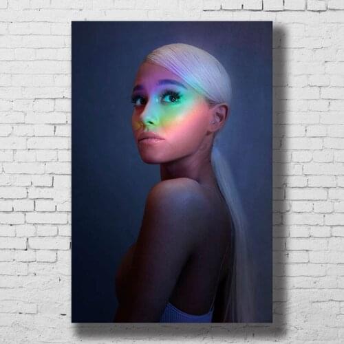 Ariana Grande Music Singer Silk Poster Wall Art Canvas Print Painting 30x45cm 60x90cm Picture Wallpaper Living Room Decor
