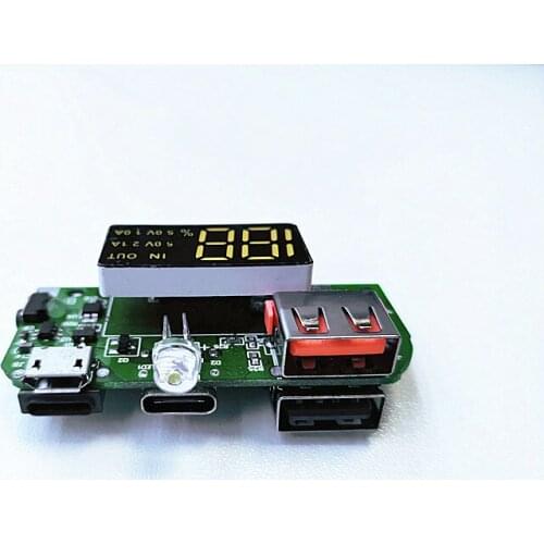 IP5306 Boost Board Boost Board Module Three Input Ports 5V Boost Module Power Bank Mainboard Circuit