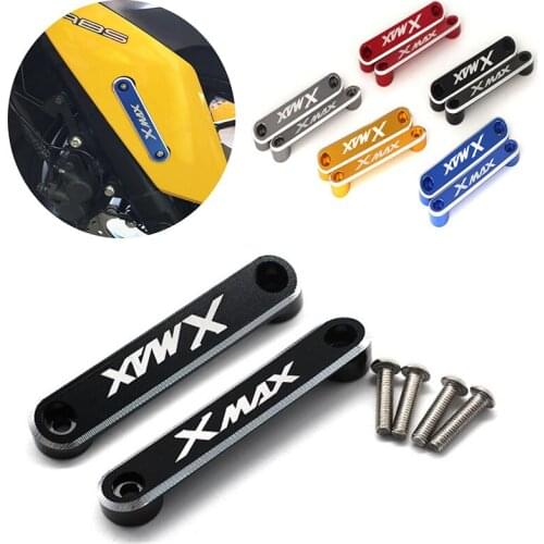 Suitable for Yamaha XMAX250 XMAX 250 XMAX300 XMAX 300 2017 2018 motorcycle front fender front axle copper plate decorative cover