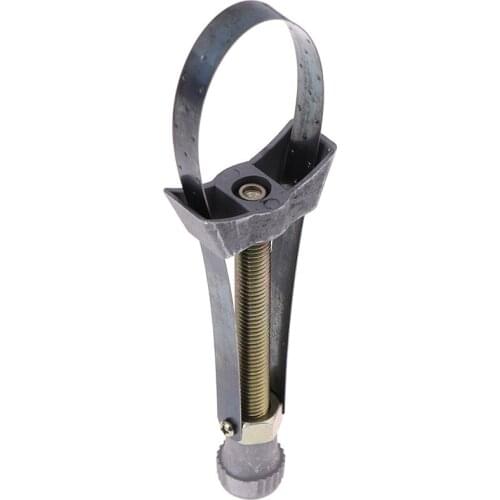 Portable Automobile Hand Tools Hot Portable Oil Filter Strap Wrench Up To 120mm Diameter Adjustable Oil Filter Removal Tool