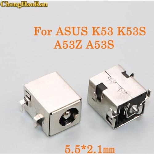 ChengHaoRan 1pcs 2.5mm AC DC Power Jack For ASUS K53 K53S U30 U52F X54 K53SV A53Z A53S A83 N75 K53SK Connector Plug Socket