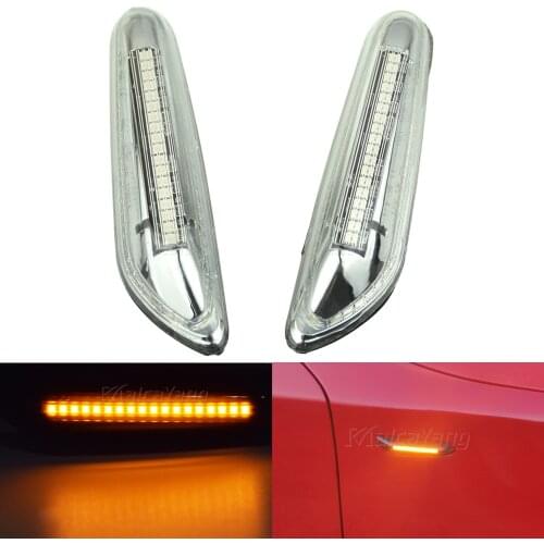 LED Dynamic Sequential Flashing Turn Signal Light For BMW E46 E60 E61 E90 E91 E81 E87 E82 E88 E83 E84 E92 E93 X3 X1