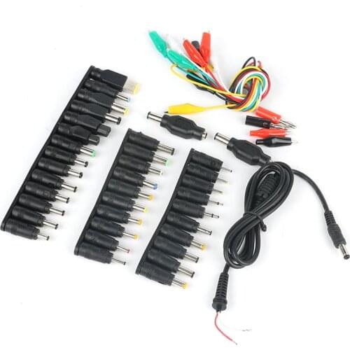 Universal Laptop 48 1pair AC DC Jack Connector Plug Power Supply Adapter for HP IBM Dell Apple Lenovo Acer Toshiba Notebook