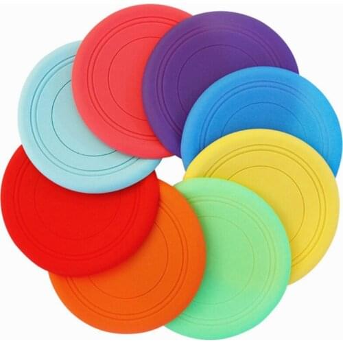 1pcs Interactive Dog Chew Toys Resistance Bite Soft Rubber Puppy Pet Toy For Dogs Pet Training Products Dog Flying Discs Toys