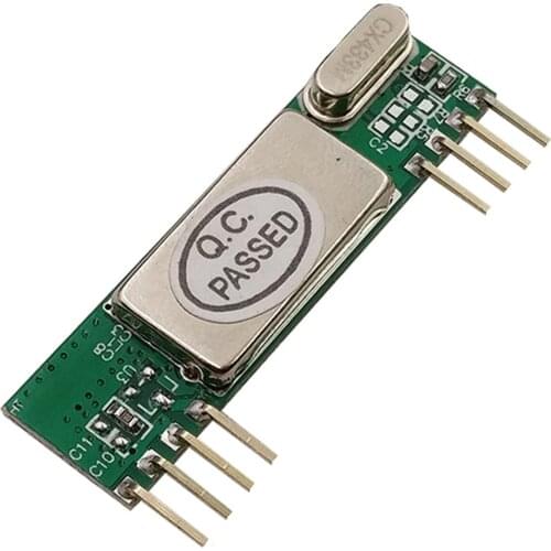 10pcs/lot RXB6 433Mhz Superheterodyne Wireless Receiver Module