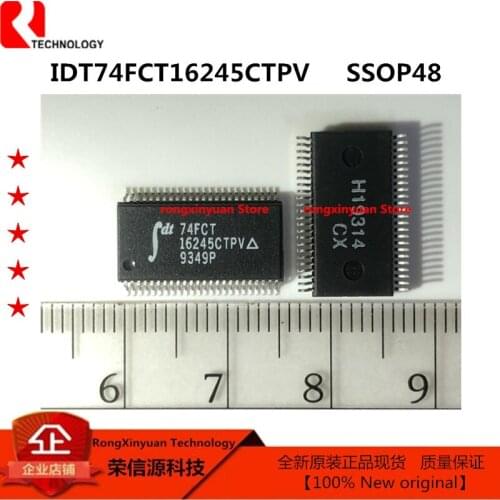 2-10 pcs/lot IDT74FCT16245CTPV 74FCT16245CTPV IDT74FCT 16245CTPV FAST CMOS 16-BIT BIDIRECTIONAL TRANSCEIVERS 100% New original