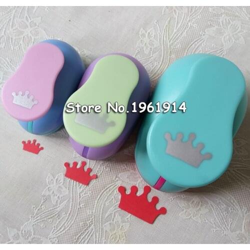 3pcs(5.0cm,3.8cm,2.5cm) crown shape craft punch set Scrapbooking school Paper Puncher eva hole punch free shipping