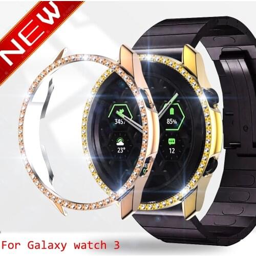 Watch case for Samsung galaxy watch 3 active 2 40mm 44mm bumper Protector HD Full coverage Screen Protection case for samsung