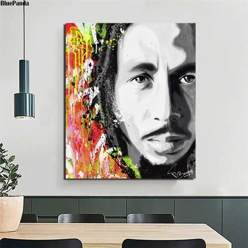 Sketch Portrait Art Canvas Poster Print Abstract Painting Black White Wall Picture Modern Home Decoration