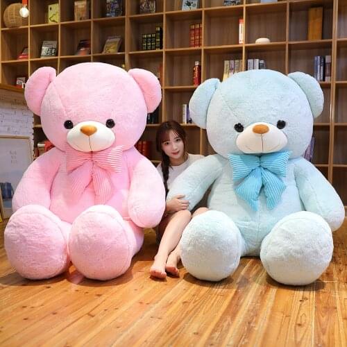 Hot Lovely Teddy Bear Plush Toys for Children Stuffed Soft Animal Doll Kids Popular Birthday Gift Valentine Present for Lovers