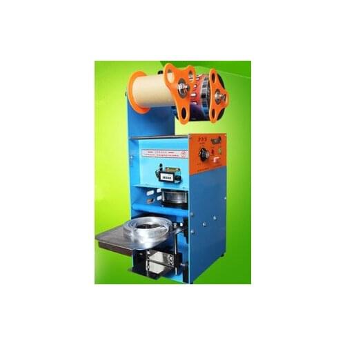 New ET-D9 220V Plastic Cup Sealing Machine ,Milk tea sealing machine,standard cup dia:9cm,9.5cm, With counting function