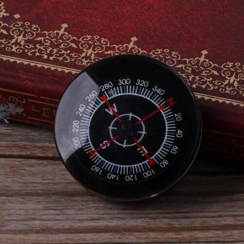 New Portable Mini Oiling Survival Button Compass Hiking Camping Practical Guider