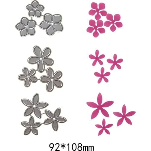 Rose Flower Dies Cuts Metal Cutting Dies Card Photo Album DIY Scrapbooking Embossing Craft DIY Paper Card Flower Craft New