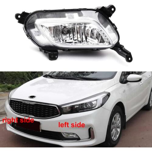 For Kia K3 2016 2017 2018 Fog Lamp Driving Car Front Bumper Grille Signal Lamp Fog Lights Assembly
