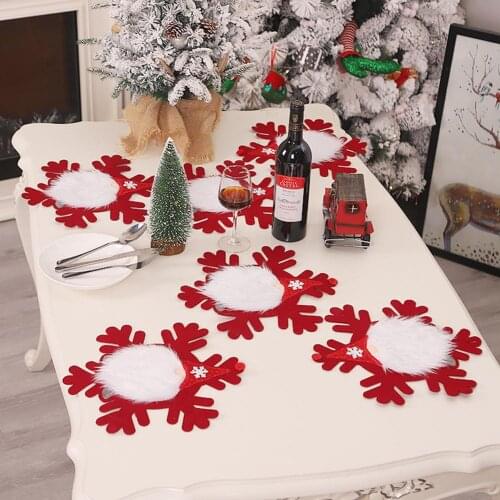 Christmas Snowflake Swedish Gnome Table Runner Tablecloth Placemat Home Decor Table Decor Runner Christmas Ornament Table Runner