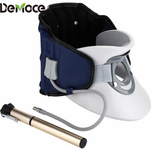 Neck Cervical Traction Device Adjustable Inflatable Cervical Spine Massager Household Neck Correction Traction Apparatus Kit