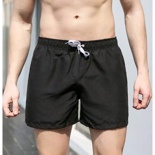 17 Colors New Summer Shorts Man Casual Mid Waist Beach Shorts Men Solid Color Straight Drawstring Shorts Mens Board Short S-2XL