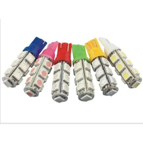 1Pcs 5050 SMD LED External Turn Front Rear Light Foglight Bulb Instrument Lamp DC 12V