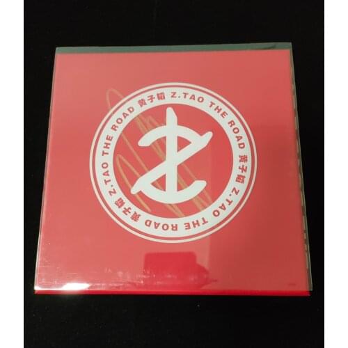 ZTAO TAO Autographed Signed ALBUM 2016 The Road 2CD+DVD RED VERSION Limited+SIGNED PHOTO