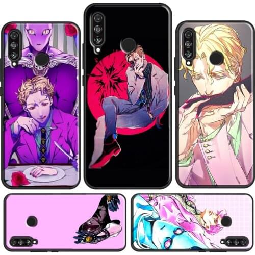 Kira Yoshikage Killer Queen JoJo Case For Huawei P30 Lite P20 P40 Mate 20 Pro P Smart Z 2019 Nova 5T Honor 8X 9X 8A 10i