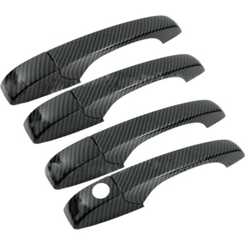 CITALL 1 Set Exterior Door Handle Cover Trim Fit For Dodge Durango SUV 2011 2012 2013 2014 2015 2016 2017 2018 2019 2020